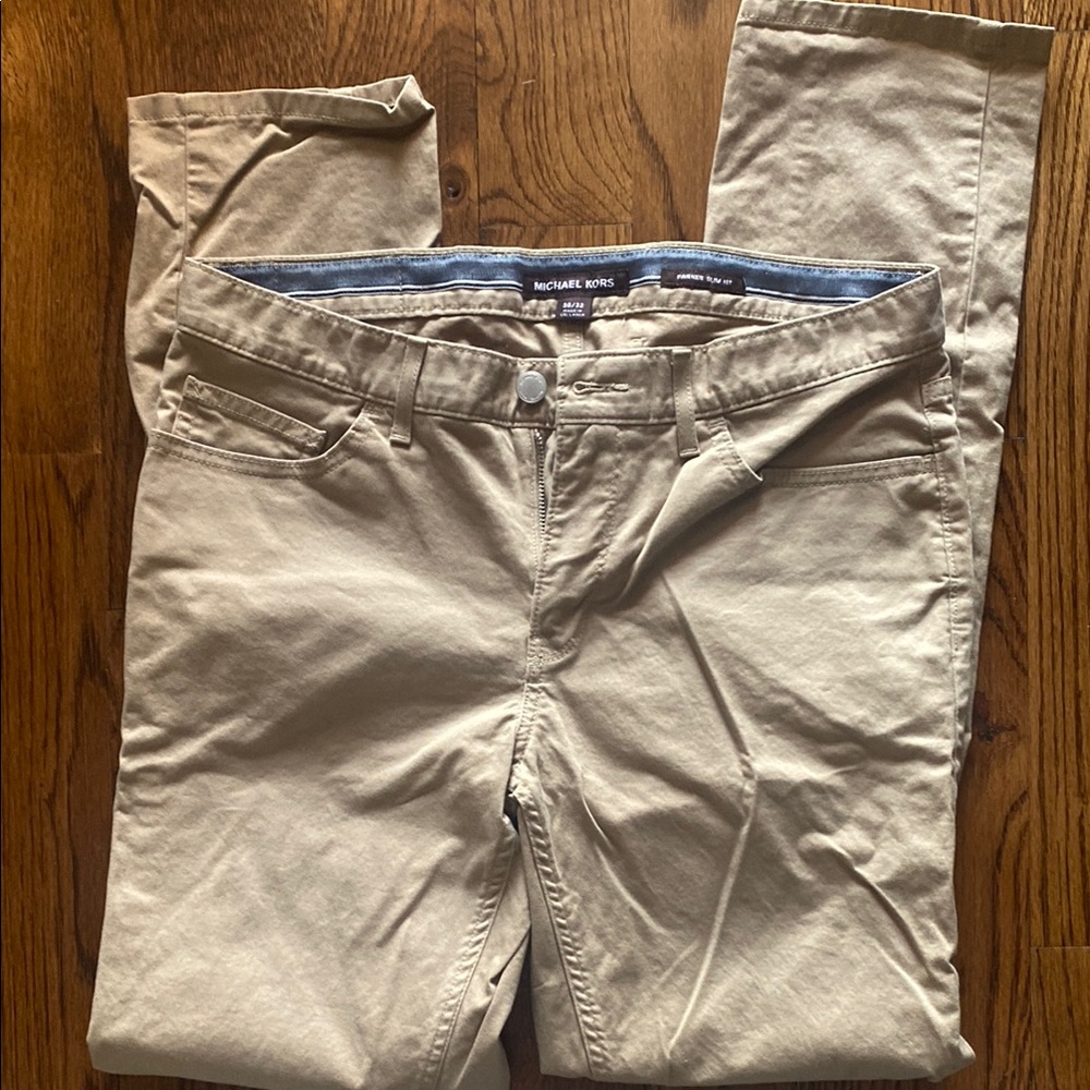 Michael Kors Like New Tan Chino Pants